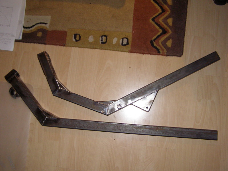 Front and rear frame