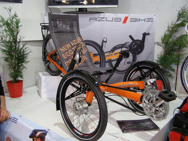 Das neue Azub Eco Trike, ungefedert, aber günstig und soll laut ersten Berichten gut fahren.