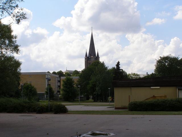 Mariestad am Vänern, dem größten, aber nicht saubersten See Schwedens