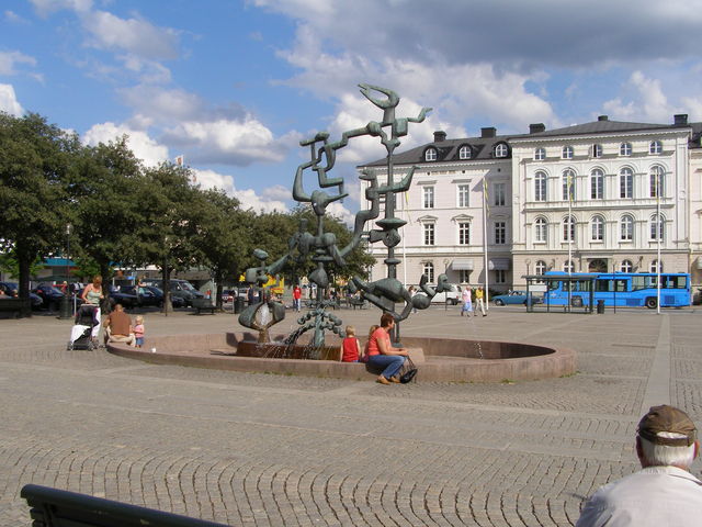 Interessanter Brunnen