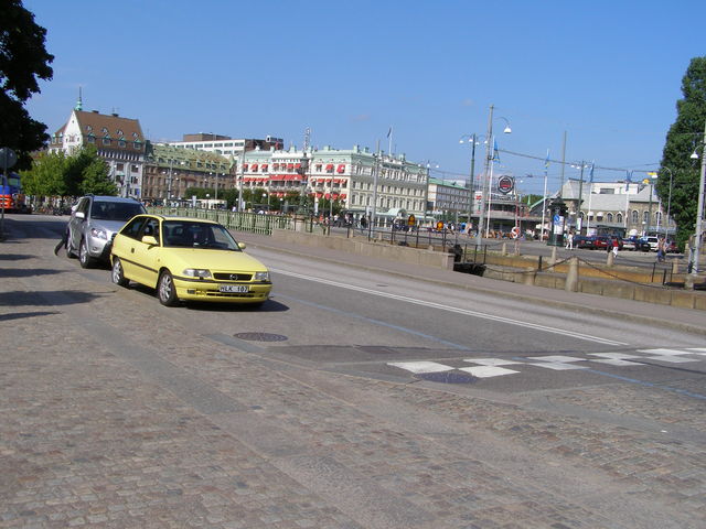 Nahe Hauptbahnhof Göteborg.