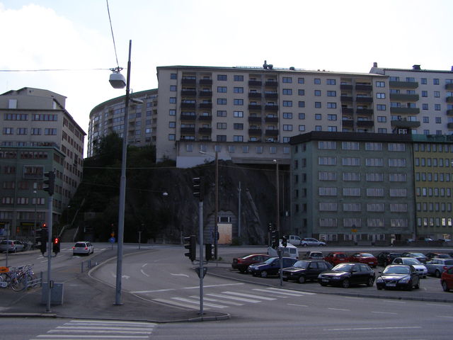 Göteborg steht auf Lehm und Stein, wie man auch hier sehen kann.