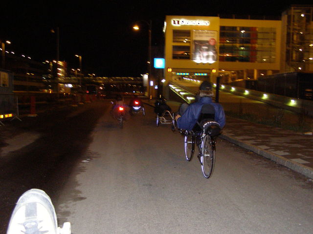 Auf dem Weg zurück zum Nachtquartier.