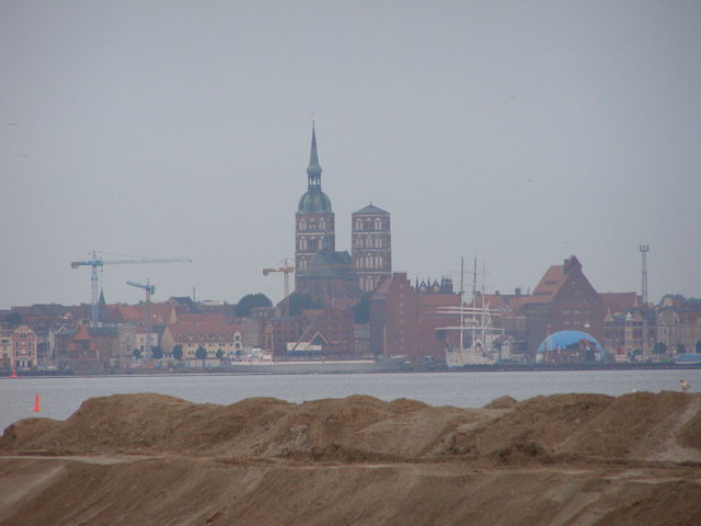 Stralsund früh am Morgen