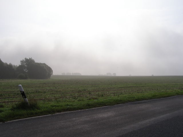 Nebel über dem Land