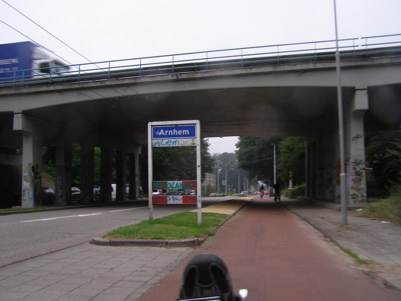 Entering Arnhem