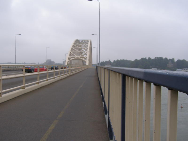 The bridge over the river Waal in Nijmegen