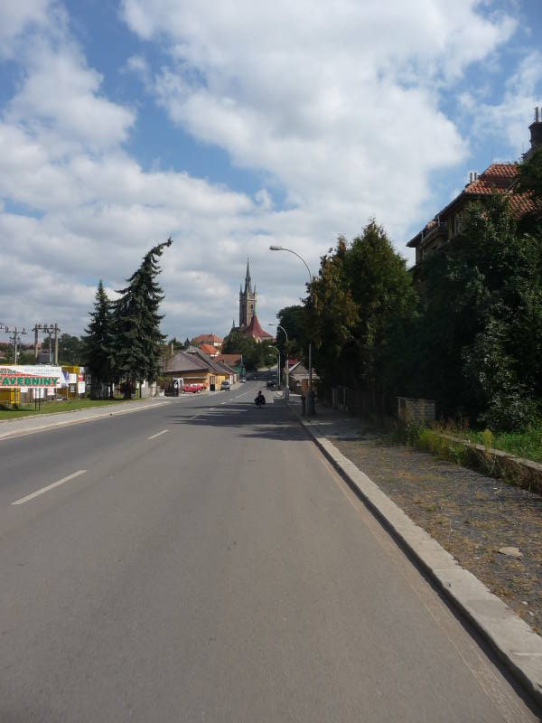 Einfahrt nach Čáslav(?)