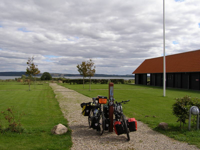 Museum am See Tissø, wo wir eine Esspause einlegen.
