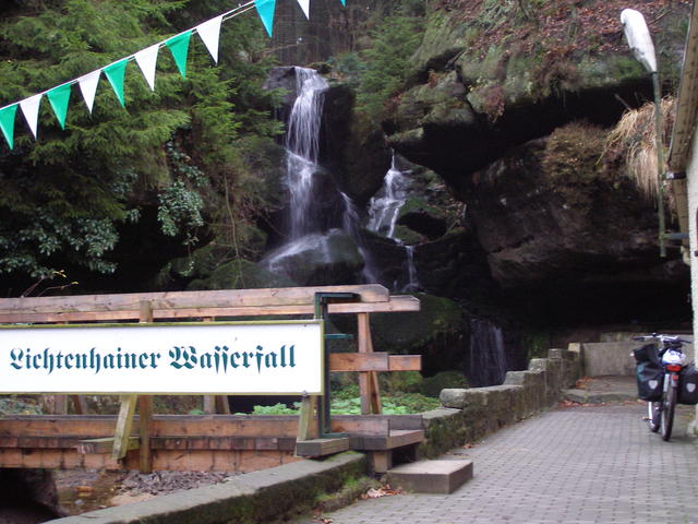 Der Lichtenhainer Wasserfall