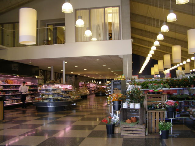 Doller Supermarkt in Vadstena - zumindest optisch, das Angebot konnte uns nicht umwerfen.