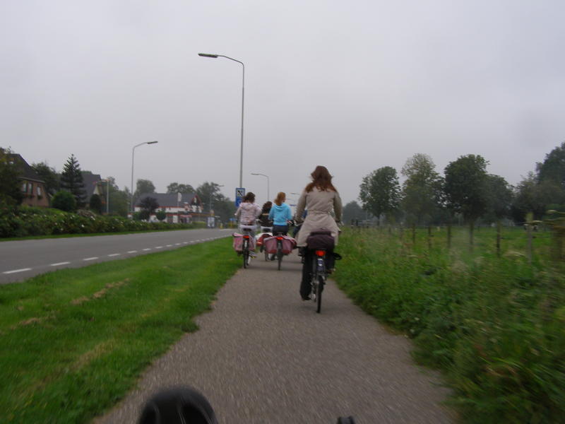 Morning rush hour on the way to Arnhem