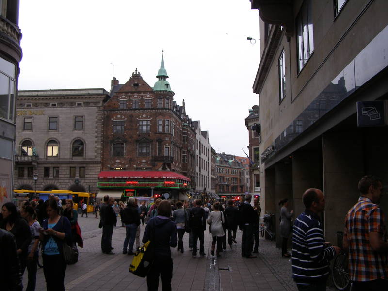 Innenstadt, Fußgängerzone.
