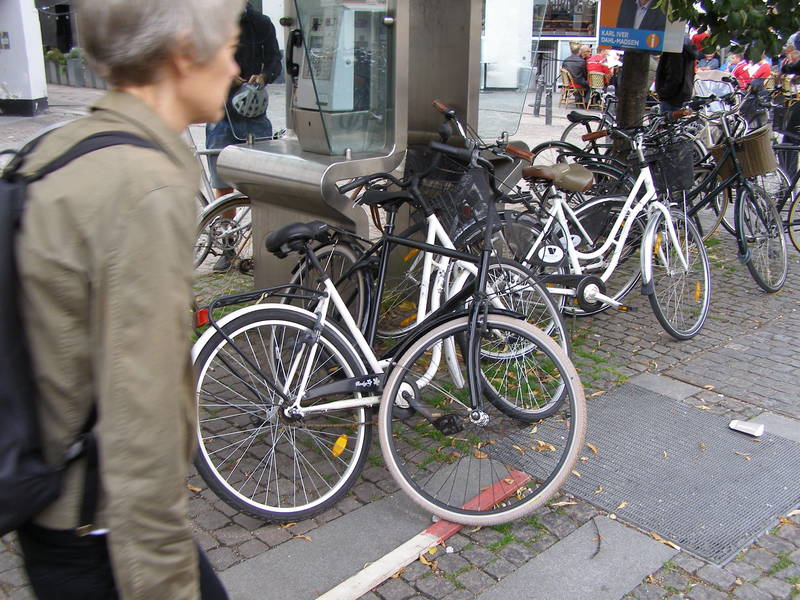 Kreatives Parken.
