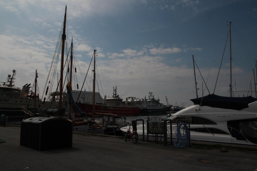 Der Hafen von Skagen.
