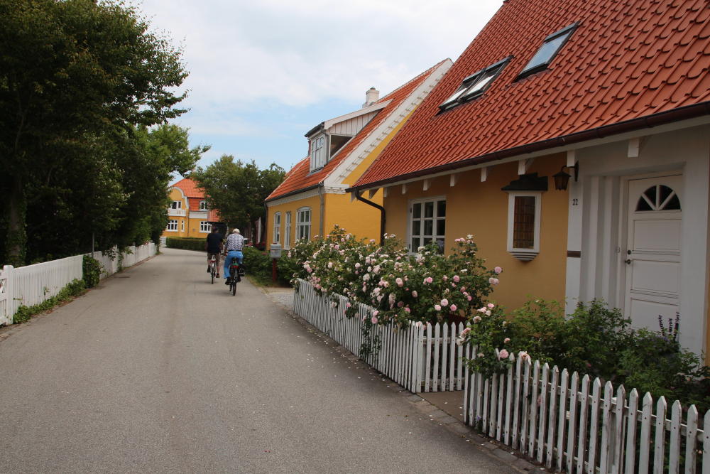 Stadtbild von Skagen.
