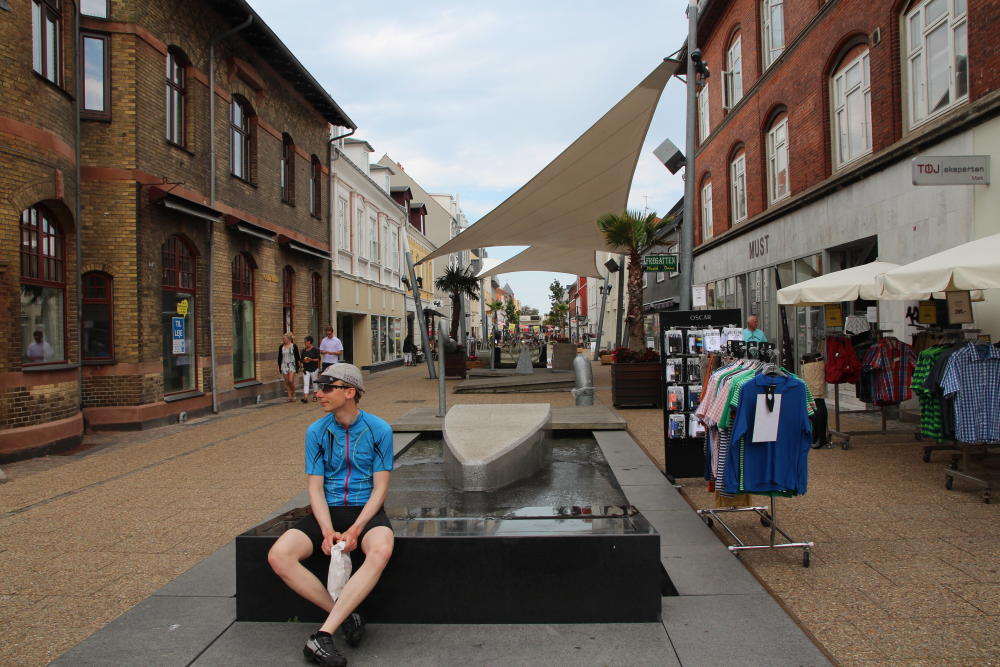 Am nächsten Tag Pause in Frederikshavn.
