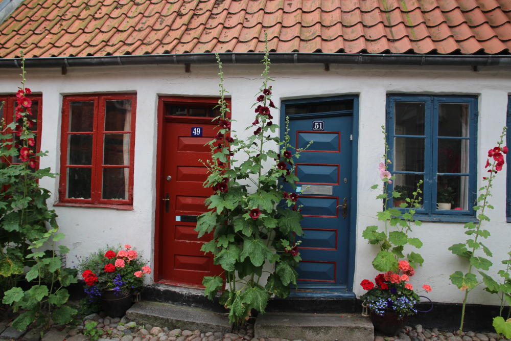 Und auch alte, kleine Häuser hat Århus zu bieten.
