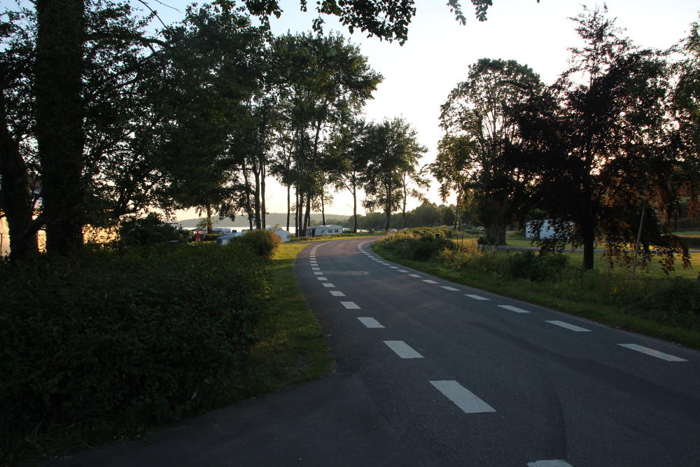 Atmosphäre beim Abendspaziergang.
